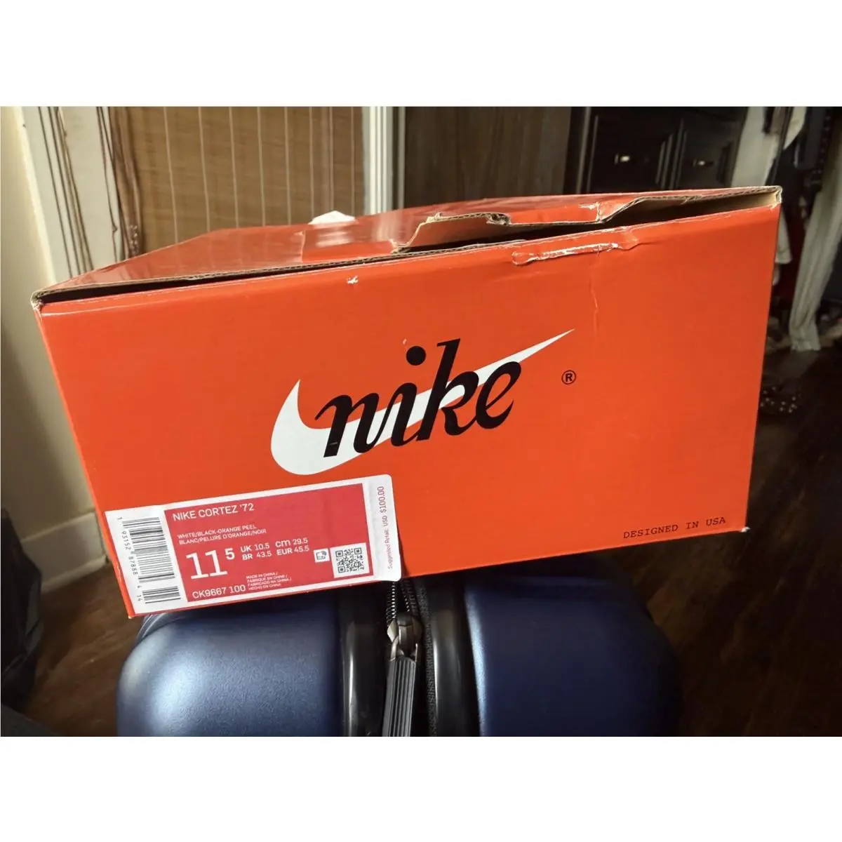 Nike shoes - Nike Cortez 72 - Cortez - CK9667-100 - White, way: White, Orange Peel, Pale Ivory, Black 2
