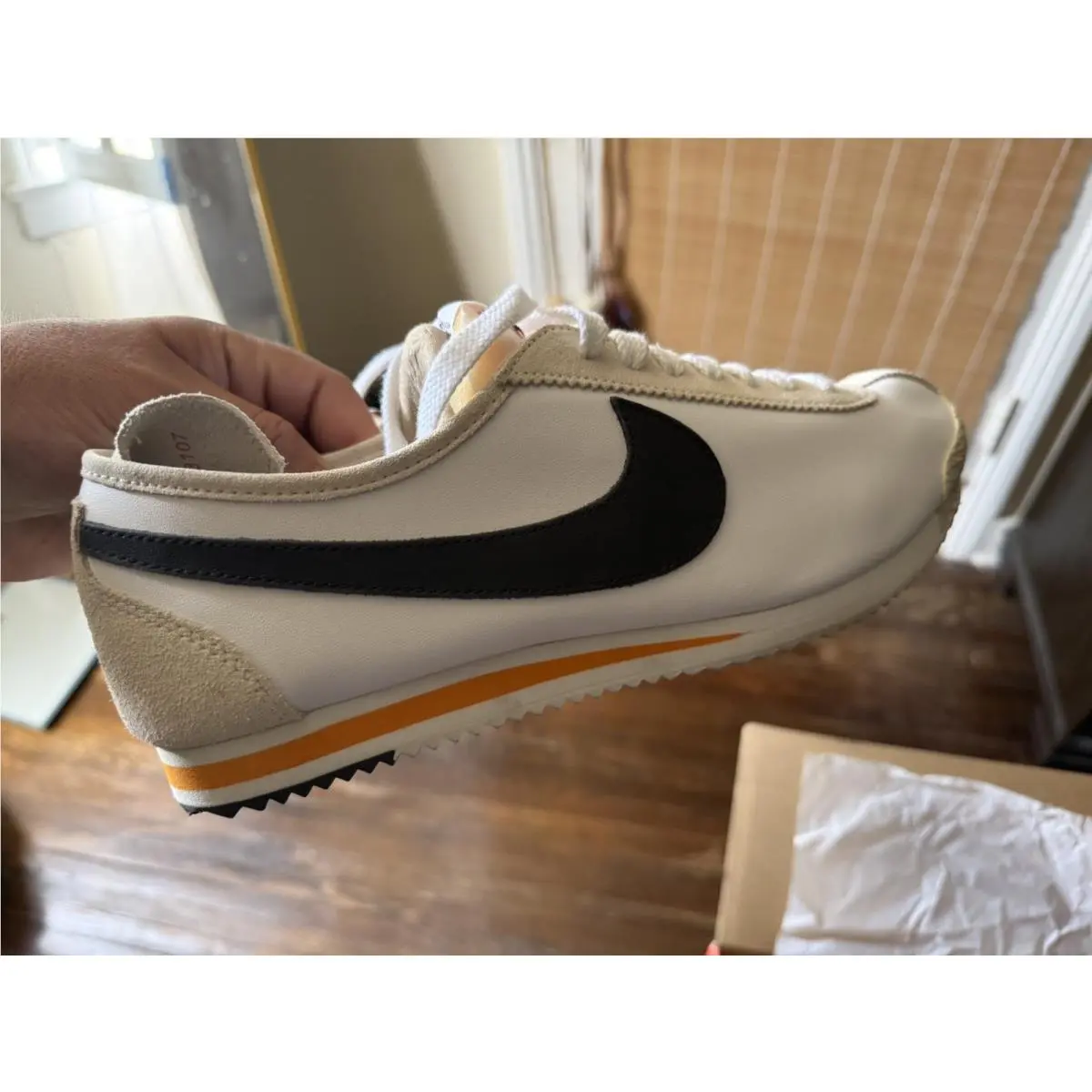 Nike shoes - Nike Cortez 72 - Cortez - CK9667-100 - White, way: White, Orange Peel, Pale Ivory, Black 7