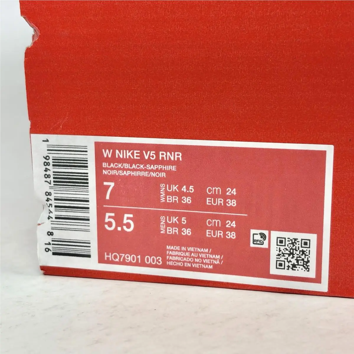 Nike shoes - Nike V5 RNR - RNR - Blue 8