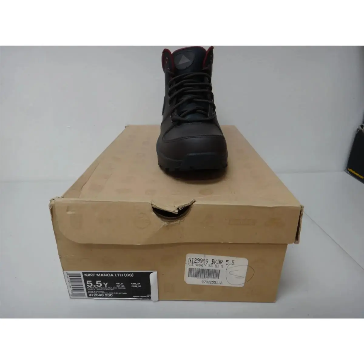Nike shoes - Manoa LTH - Manoa LTH - Black Tea (Brown) Dark Team Red 0