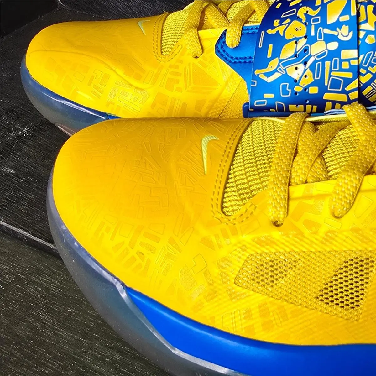 Nike shoes - KD IV - 473679 703 - Yellow 5