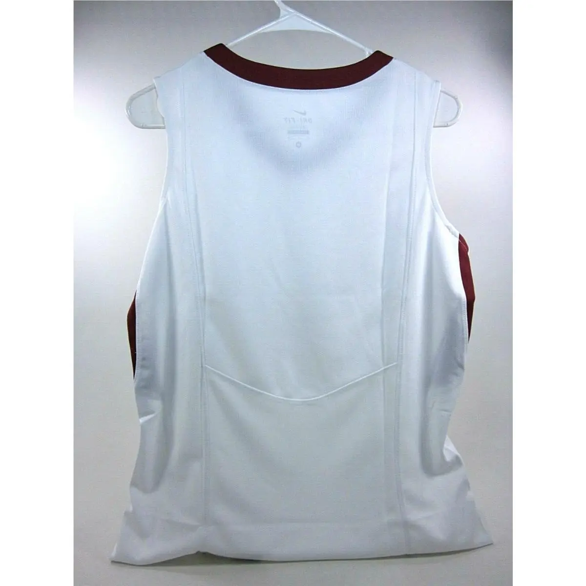Nike clothing - White/Maroon (UPC: 676556726055) 0