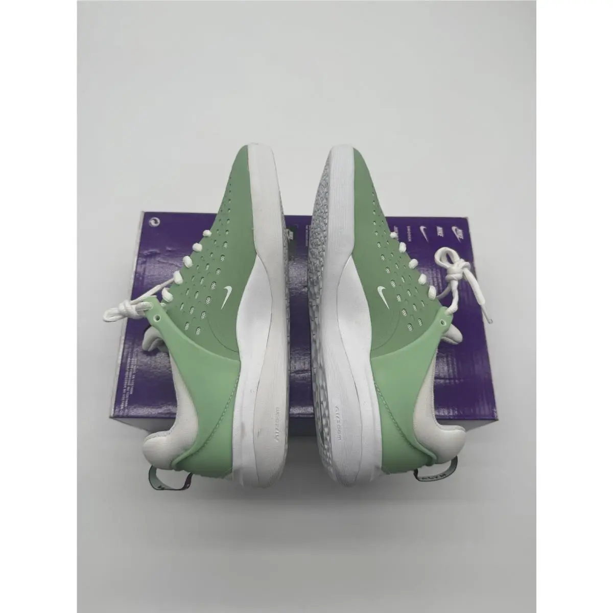 Nike shoes - Nike SB Zoom Nyjah 3 - DJ6130-300 - Green (UPC: 0196151867460) 4