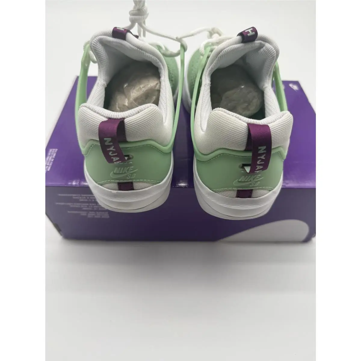 Nike shoes - Nike SB Zoom Nyjah 3 - DJ6130-300 - Green (UPC: 0196151867460) 6