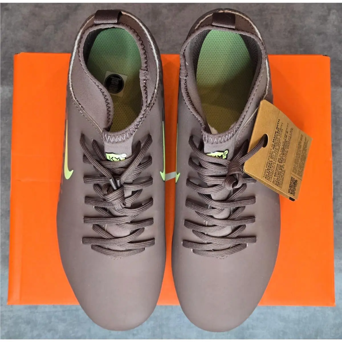 Nike shoes - Nike JR Mercurial Superfly 10 Club Kylian Mbappé FG/MG - HF6238-200 - Plum 5