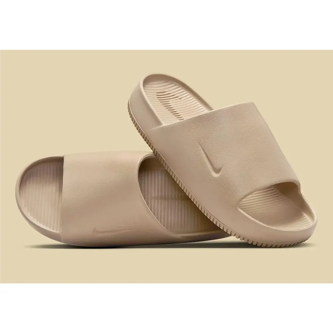 Calm Slide Khaki FD4116-201 Size 12 + Discount by Nike