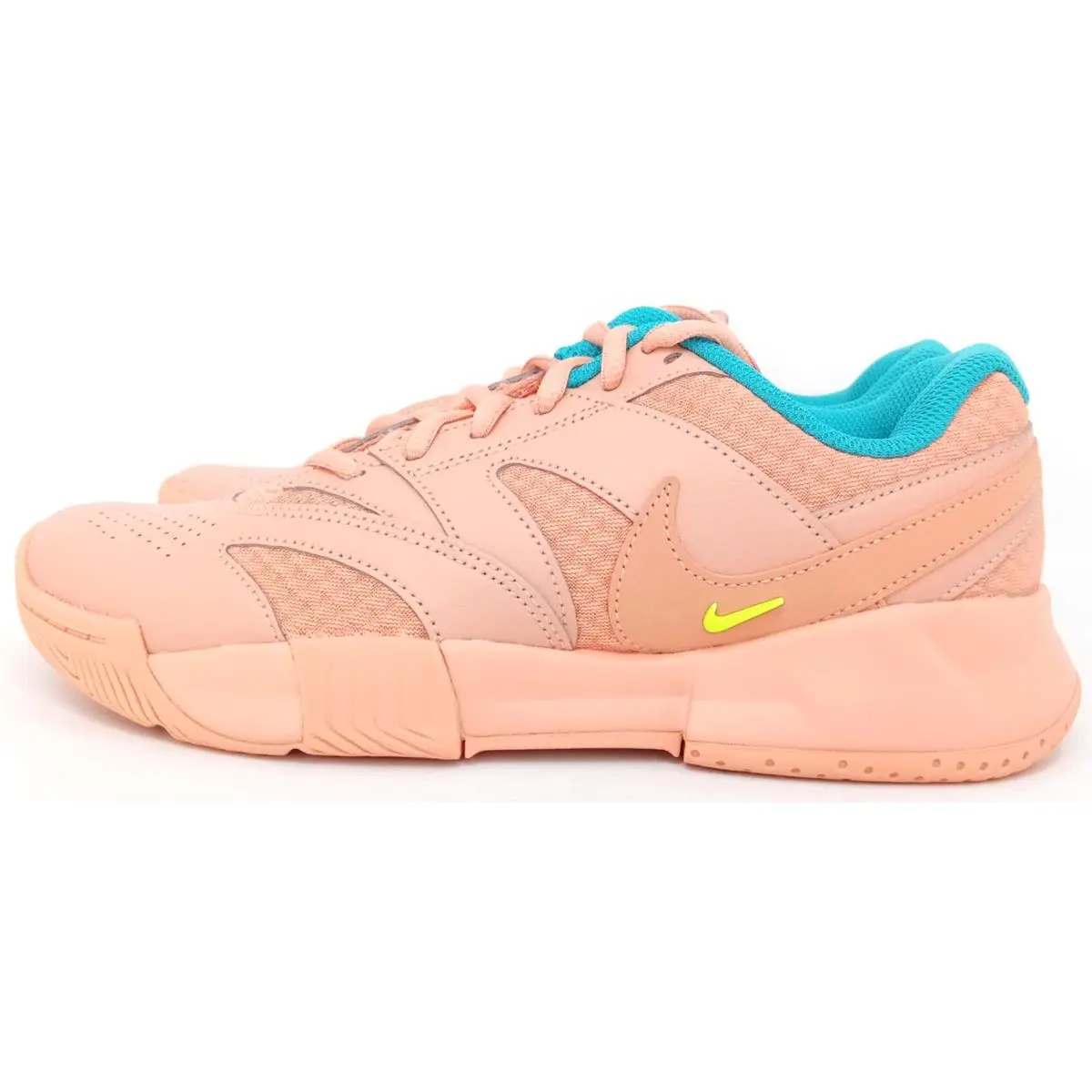 Nike shoes - Nike Court Lite 4 C - HF7839 800 - Apricot Agate, Volt (UPC: 197602678314) 3