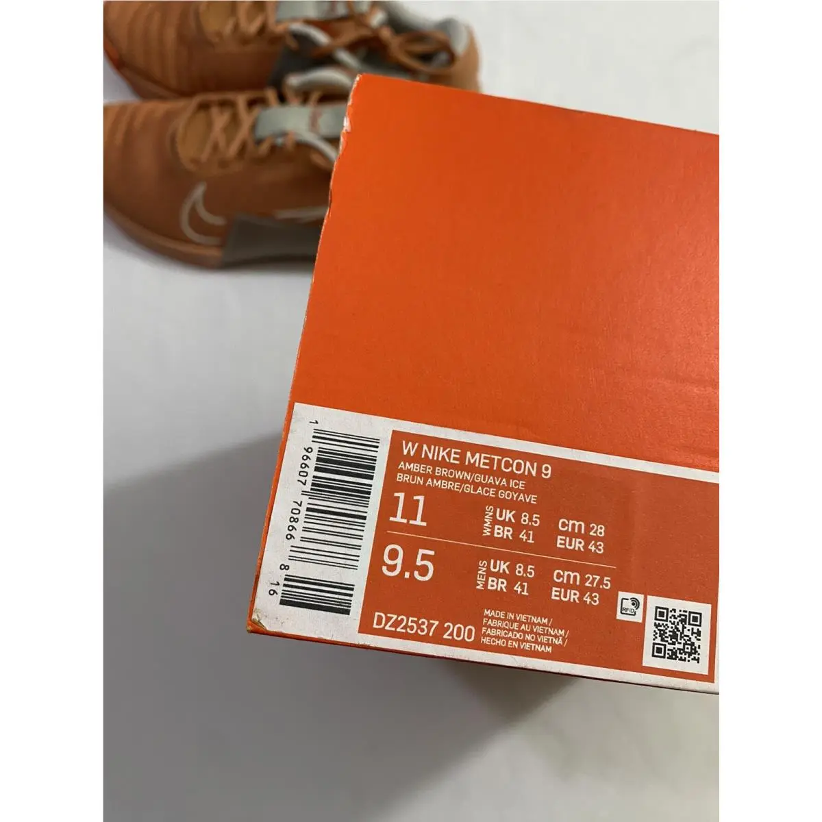 Nike shoes - Nike Metcon - Metcon - DZ2537-200 - Brown (UPC: 0196607708668) 8