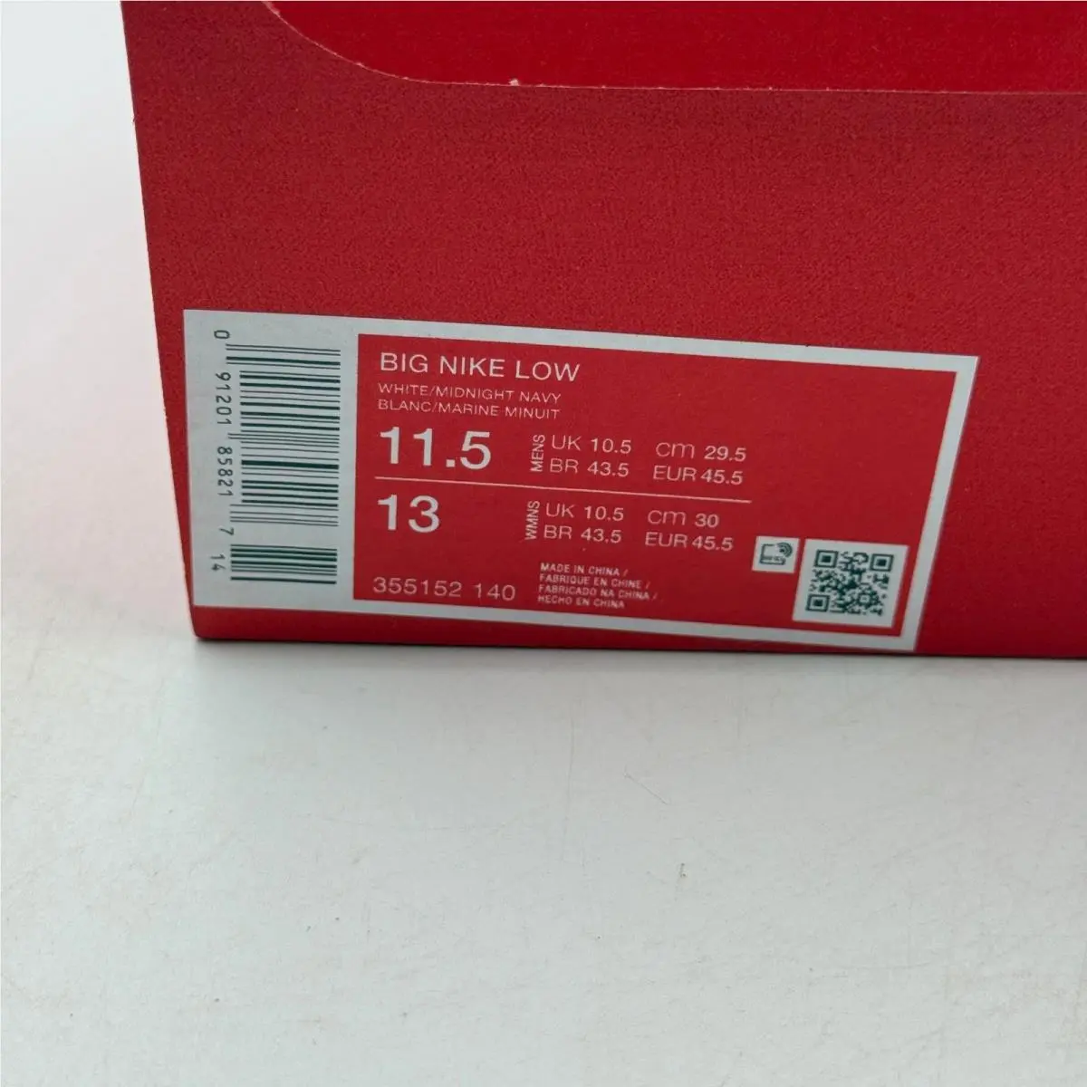 Nike shoes - Big Nike Low - Big Low - White 5