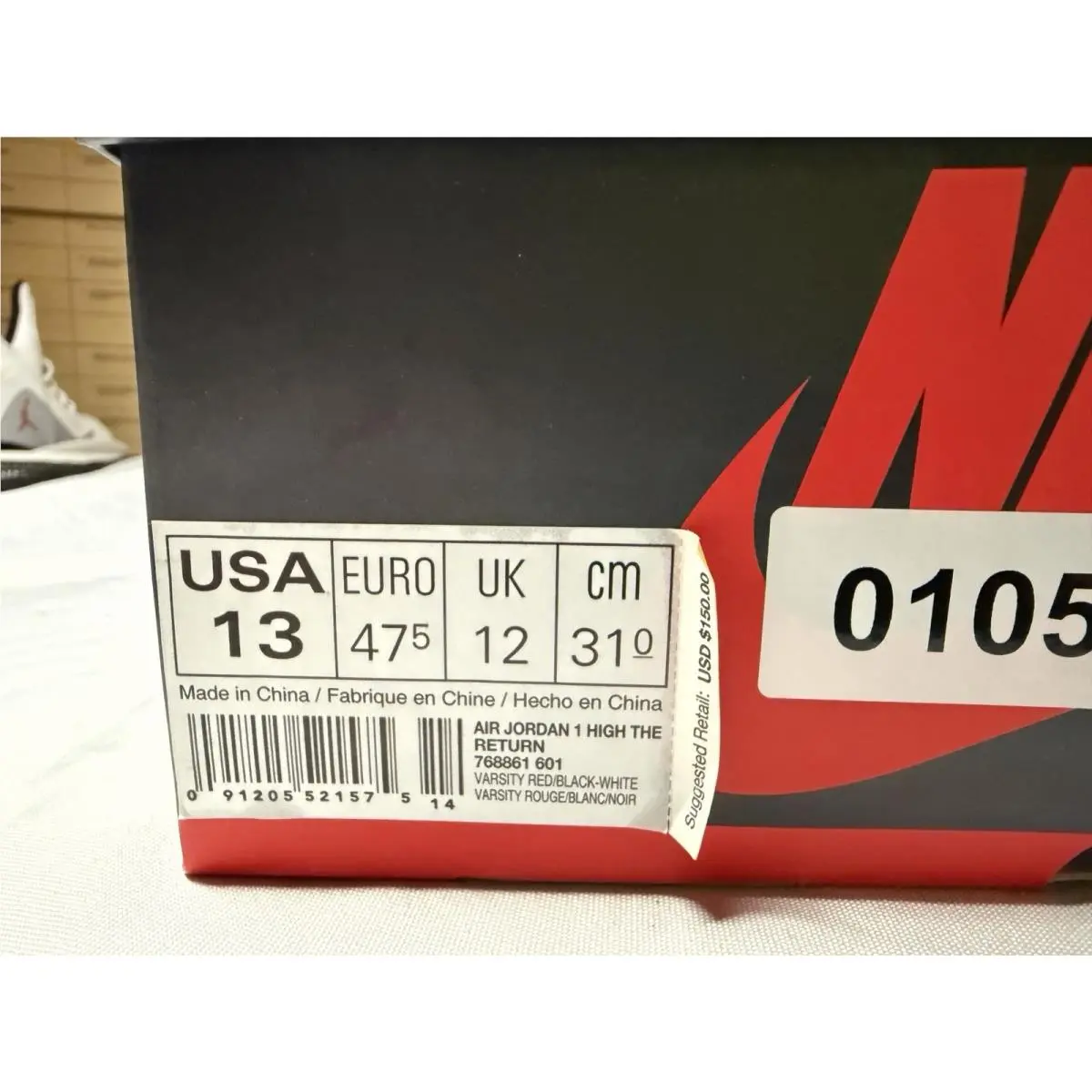 Nike shoes - Air Jordan 15 - Air - 768861-601 - Red 6
