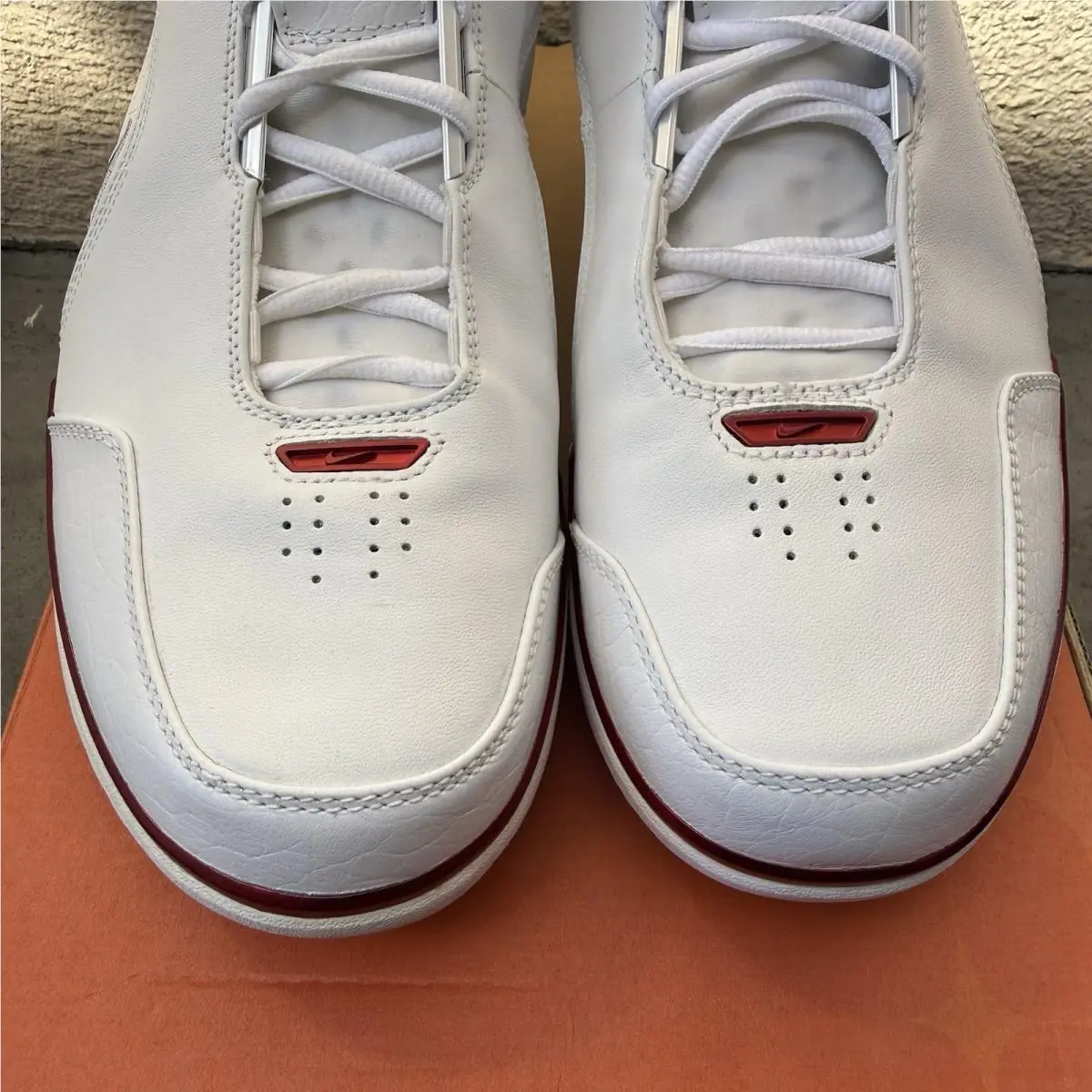 Nike shoes - Nike Air Zoom Generation - Air Zoom Generation - 308214-161 - White, Manufacturer: White/Varsity Crimson-Silver (UPC: 0675911187005) 2