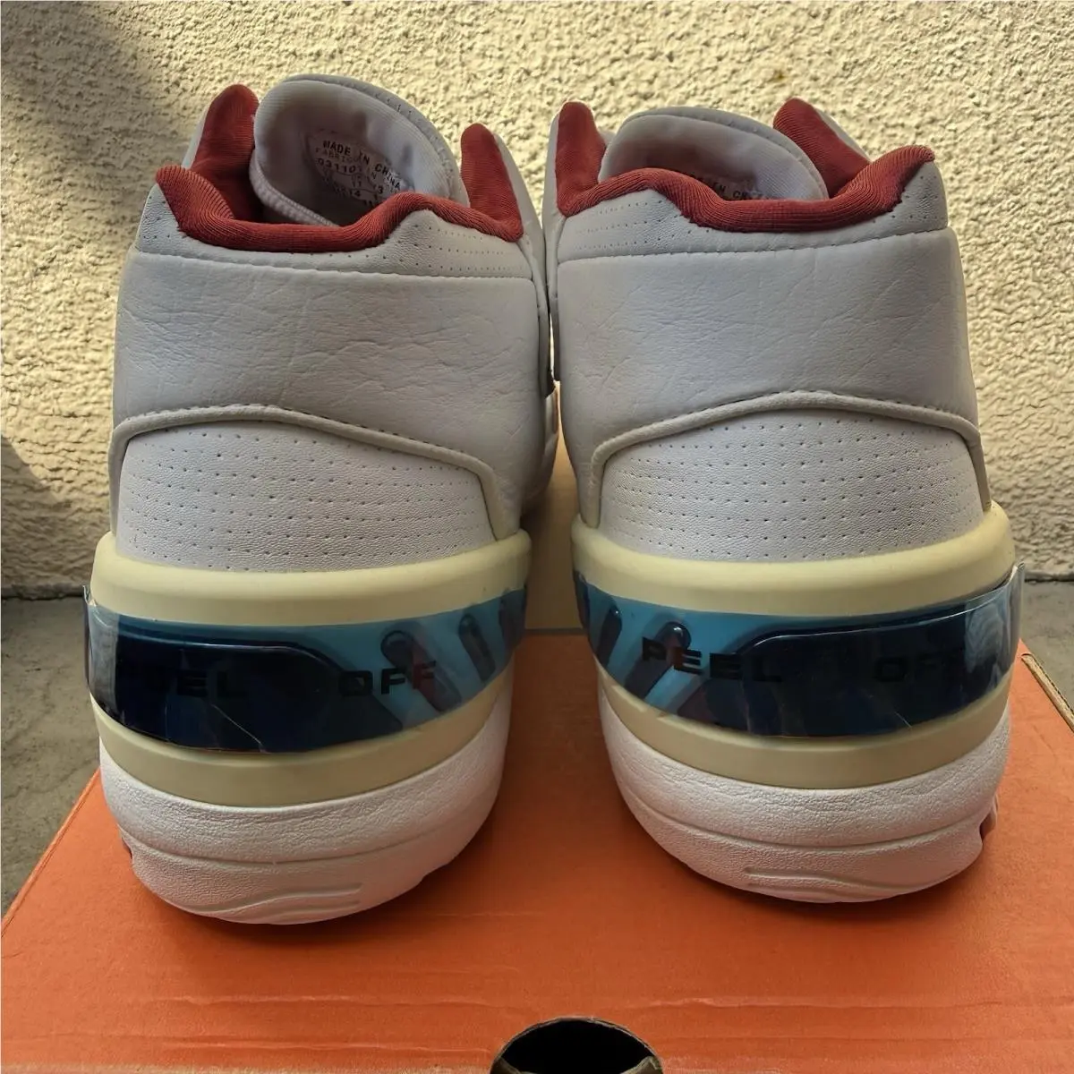 Nike shoes - Nike Air Zoom Generation - Air Zoom Generation - 308214-161 - White, Manufacturer: White/Varsity Crimson-Silver (UPC: 0675911187005) 4