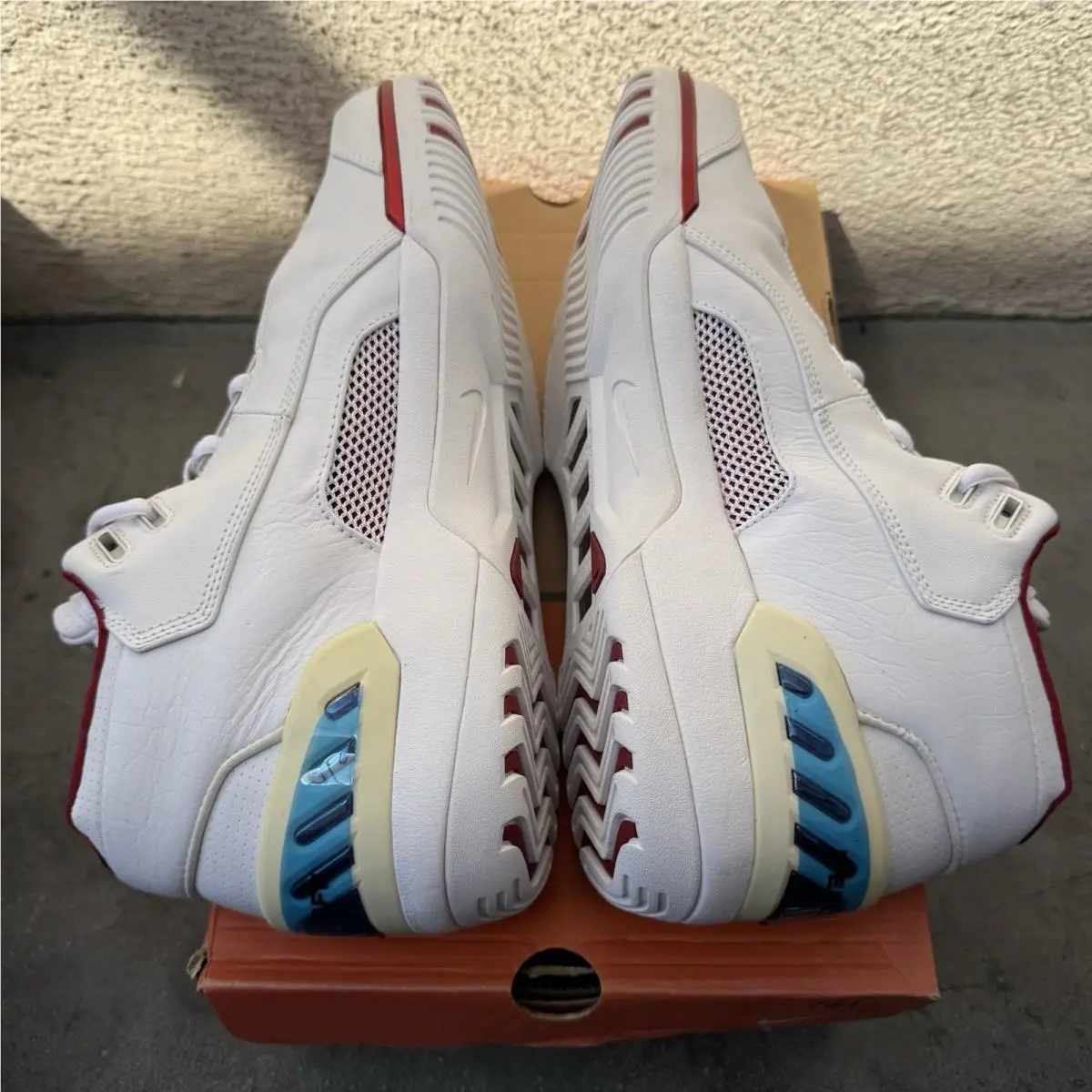 Nike shoes - Nike Air Zoom Generation - Air Zoom Generation - 308214-161 - White, Manufacturer: White/Varsity Crimson-Silver (UPC: 0675911187005) 5