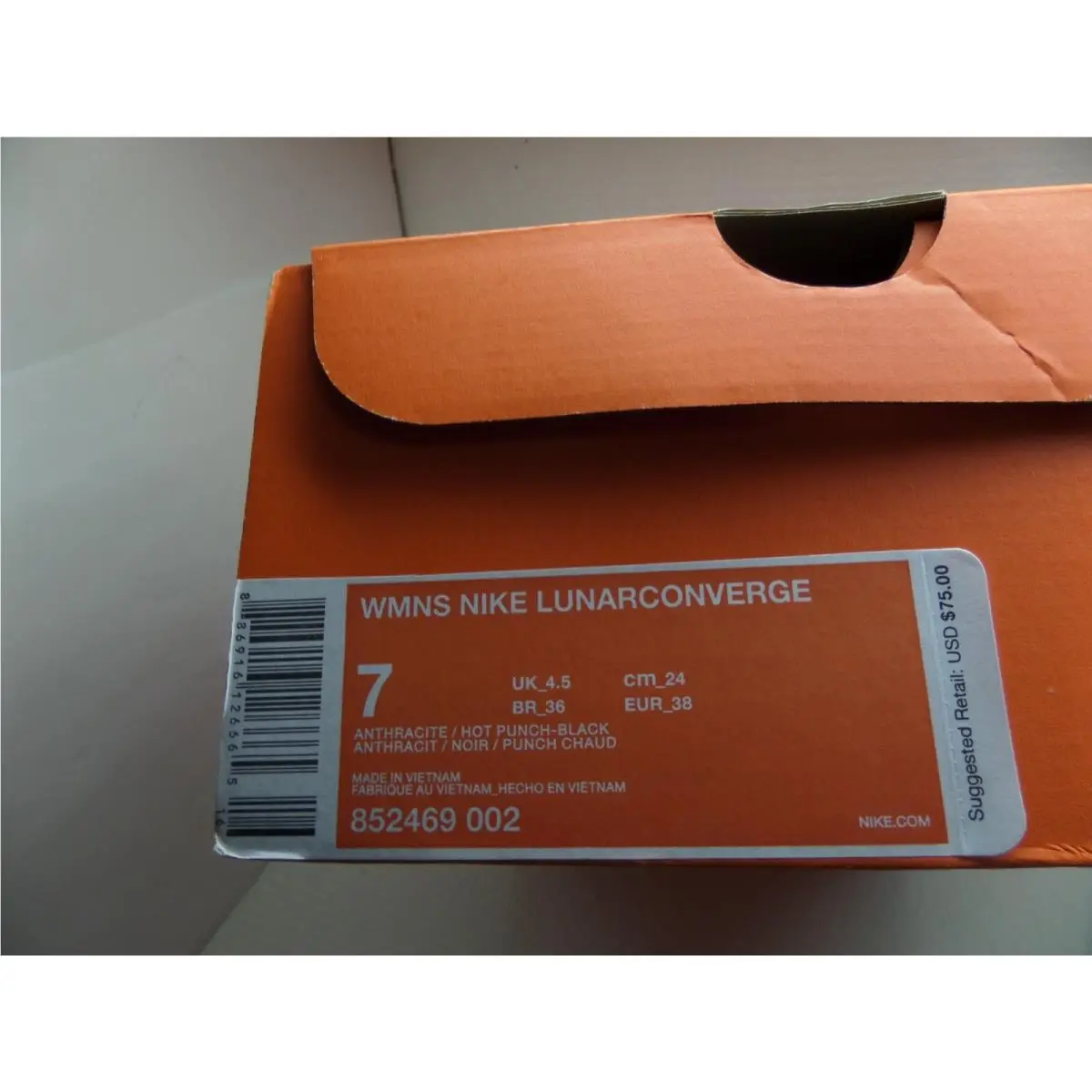 Nike shoes - Nike Lunar Converge - Lunar Converge - Black 3