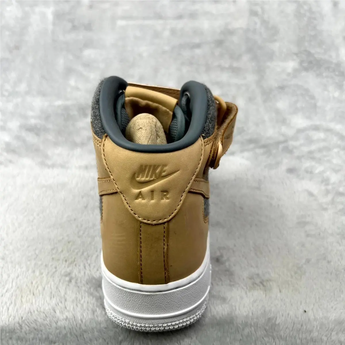 Nike shoes - Nike Air Force 1 07 Mid 857666-100 - 857666-100 - Gray 8
