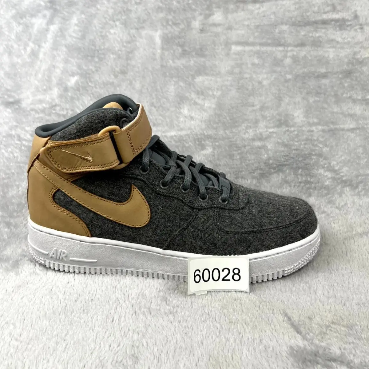 Nike shoes - Nike Air Force 1 07 Mid 857666-100 - 857666-100 - Gray 12