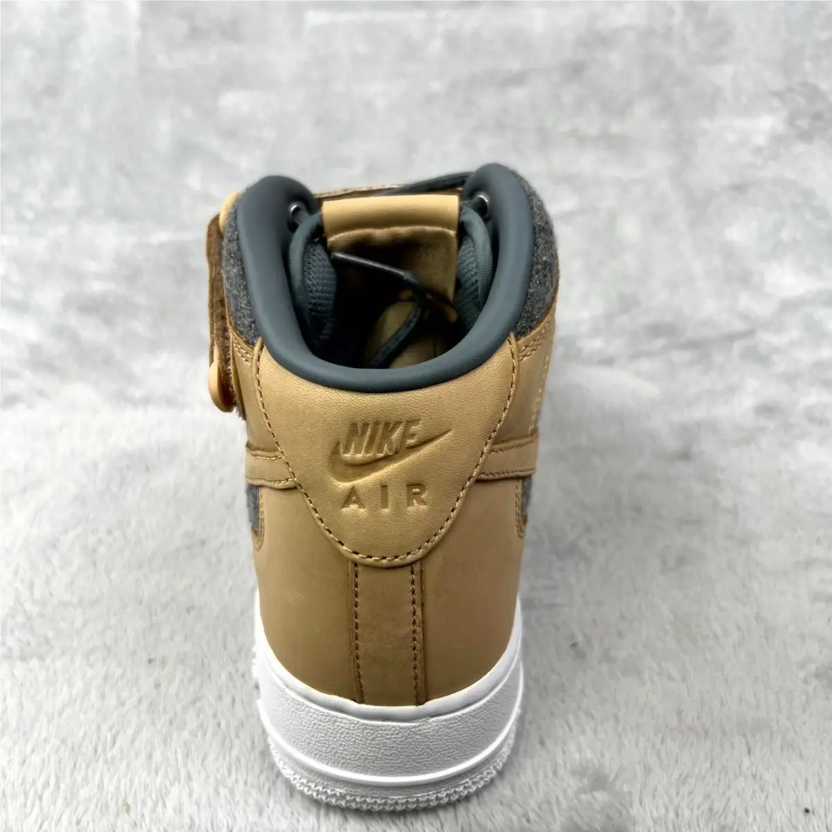 Nike shoes - Nike Air Force 1 07 Mid 857666-100 - 857666-100 - Gray 1