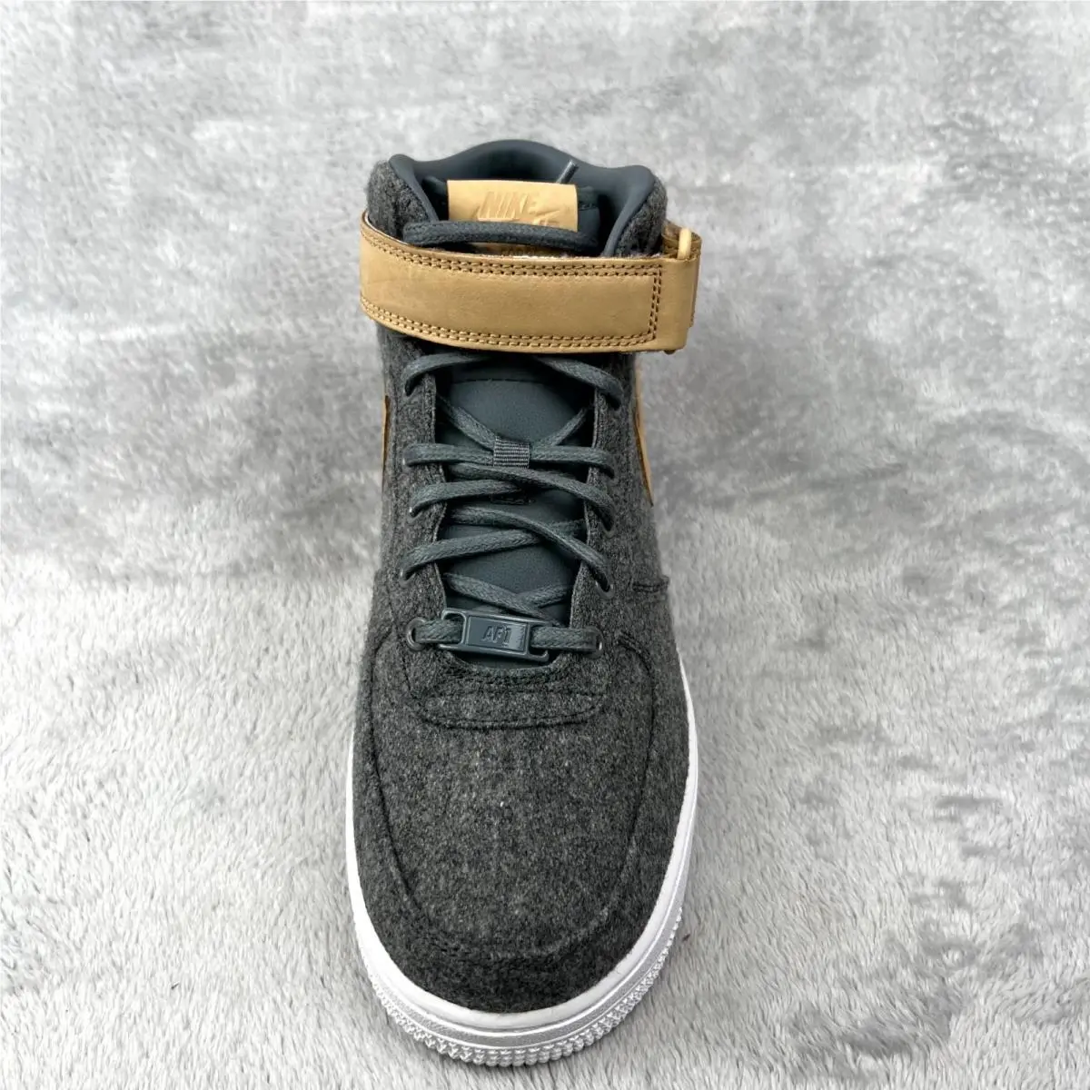 Nike shoes - Nike Air Force 1 07 Mid 857666-100 - 857666-100 - Gray 3