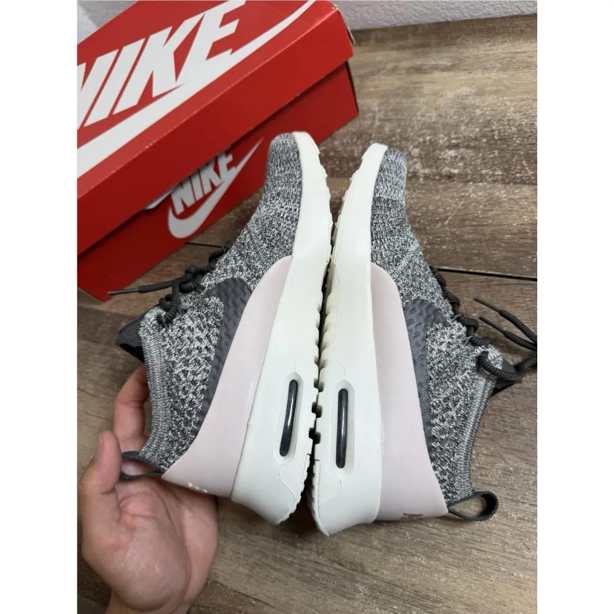 Nike shoes - Air Max Thea Ultra Flyknit - 881175-003 - Gray 3
