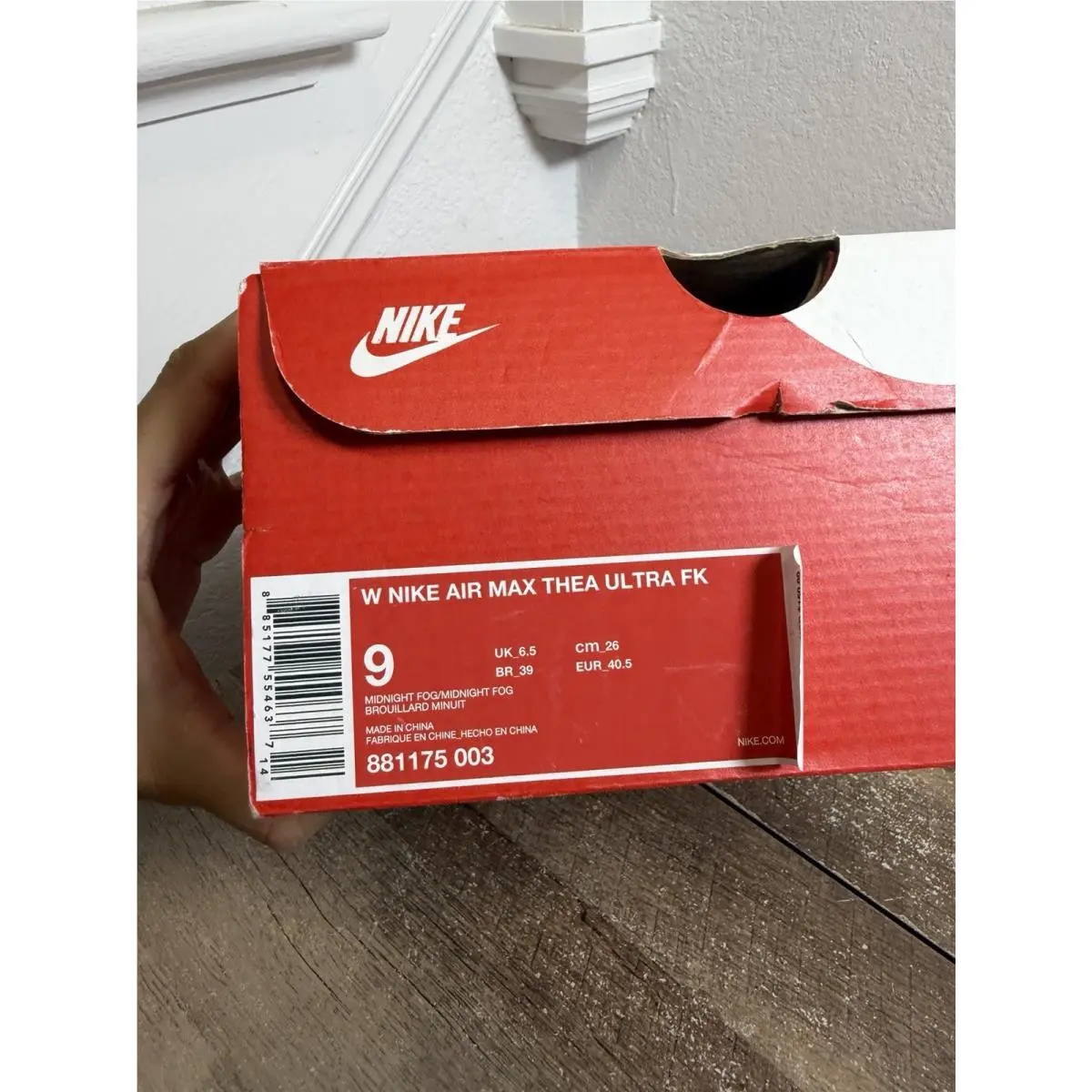 Nike shoes - Air Max Thea Ultra Flyknit - 881175-003 - Gray 7