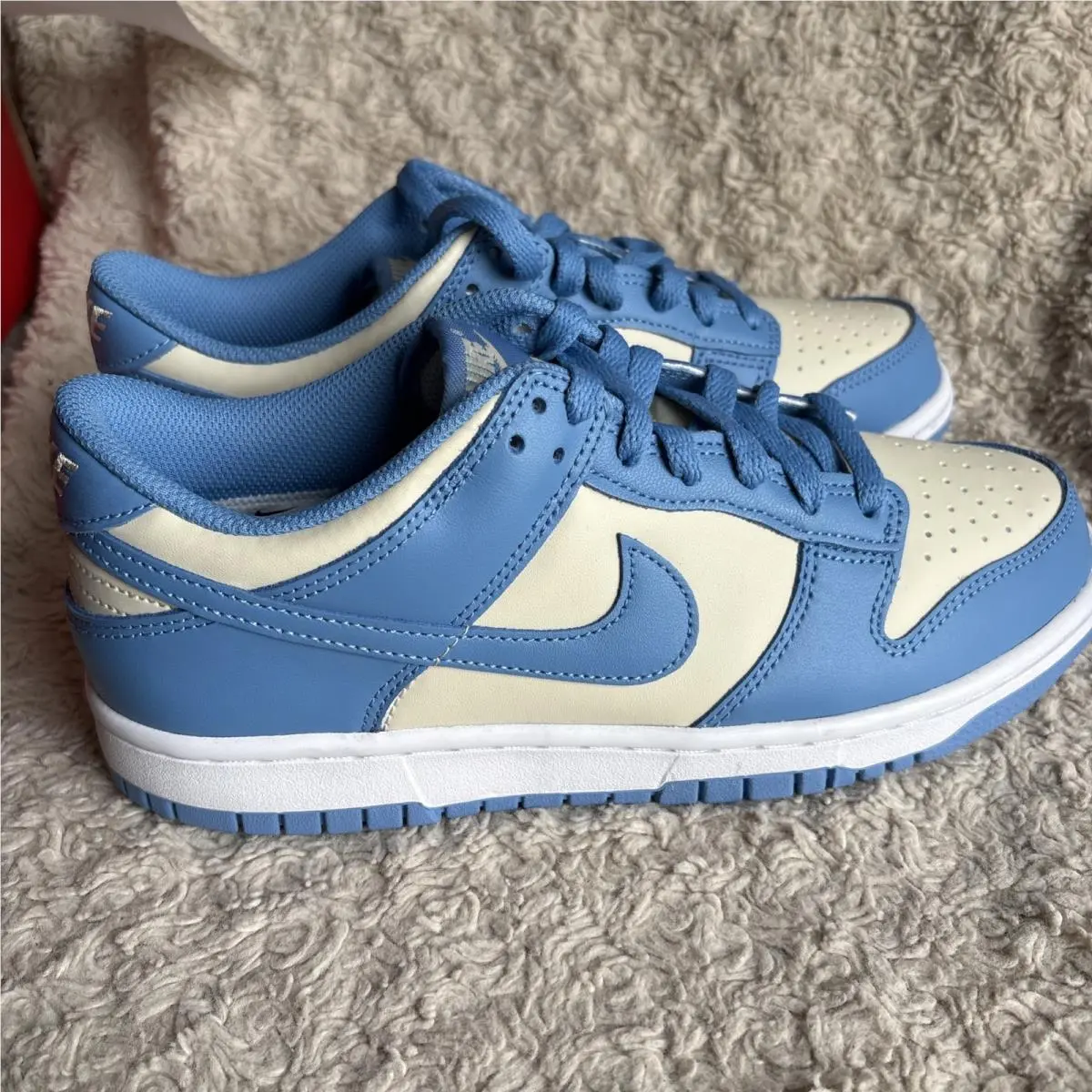 Dunk Low GS Blue Beyond/blue Beyond-beach FB9109 400 . Size 7Y by Nike