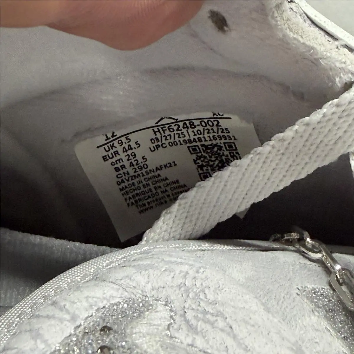 Nike shoes - Nike Air Jordan 1 High Retro OG - HF6248-002 - Vast Grey/Vast Grey/Photon Dust 4