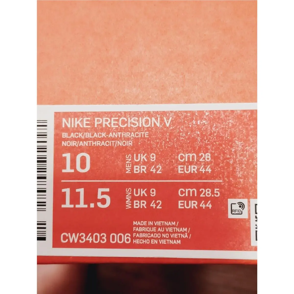 Nike shoes - Nike Precision V - Precision - Black 6