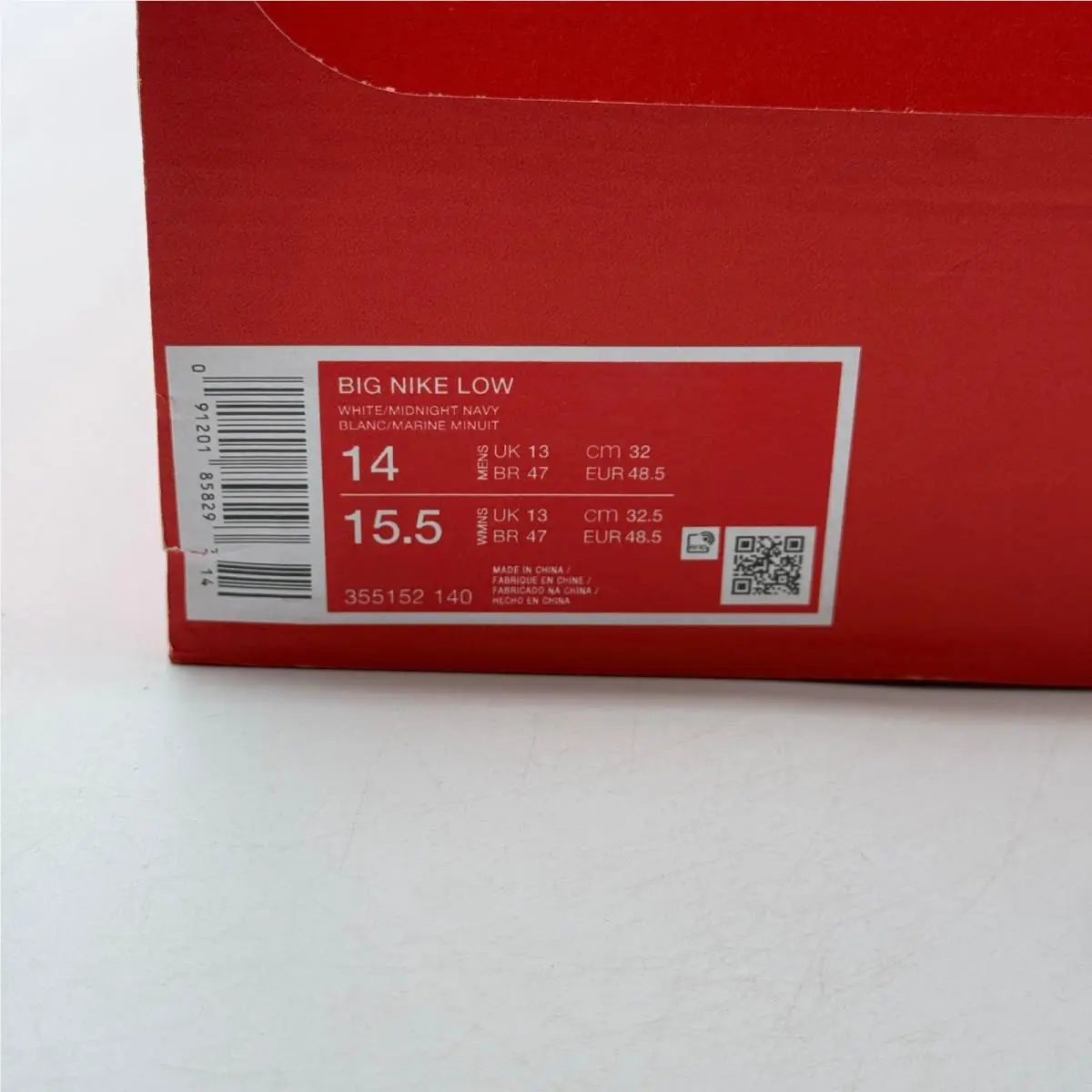 Nike shoes - Big Nike Low - Big Low - White 5