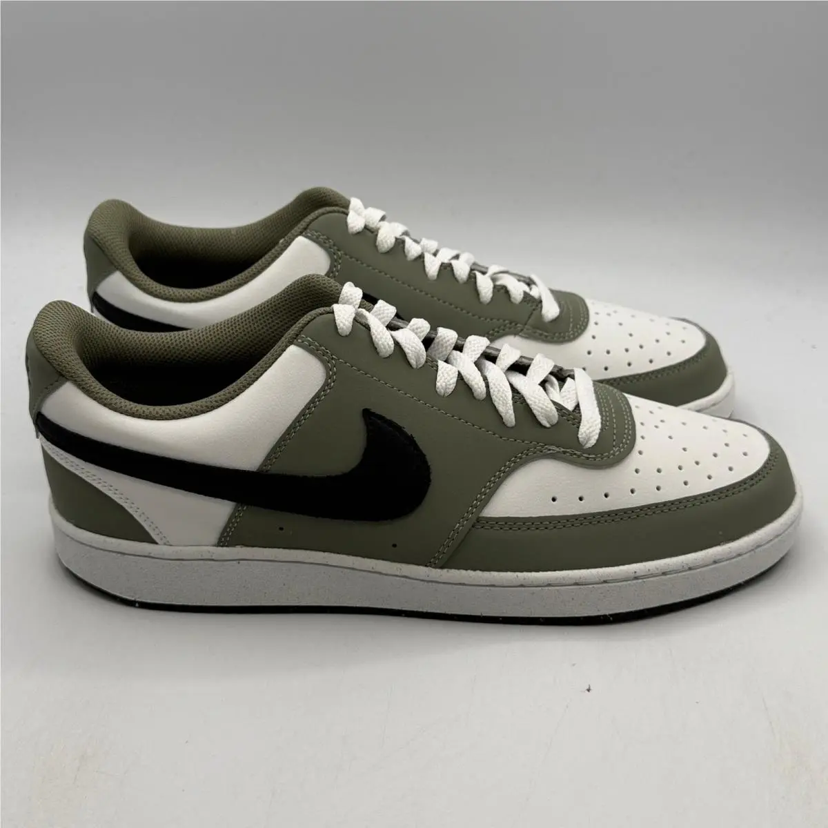 Court Vision Lo P Nbk Shoes Mens Size 11 White Sage Casual IM0459 104 by Nike
