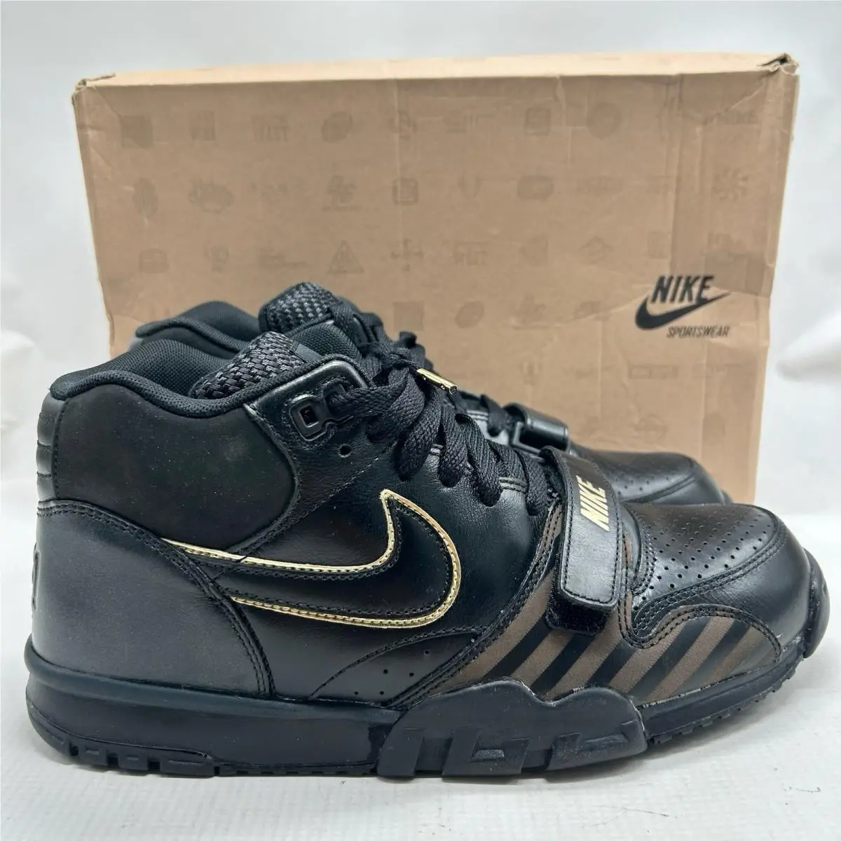 Nike shoes - Nike Air Trainer 1 Mid - 532303-090 - Black 0