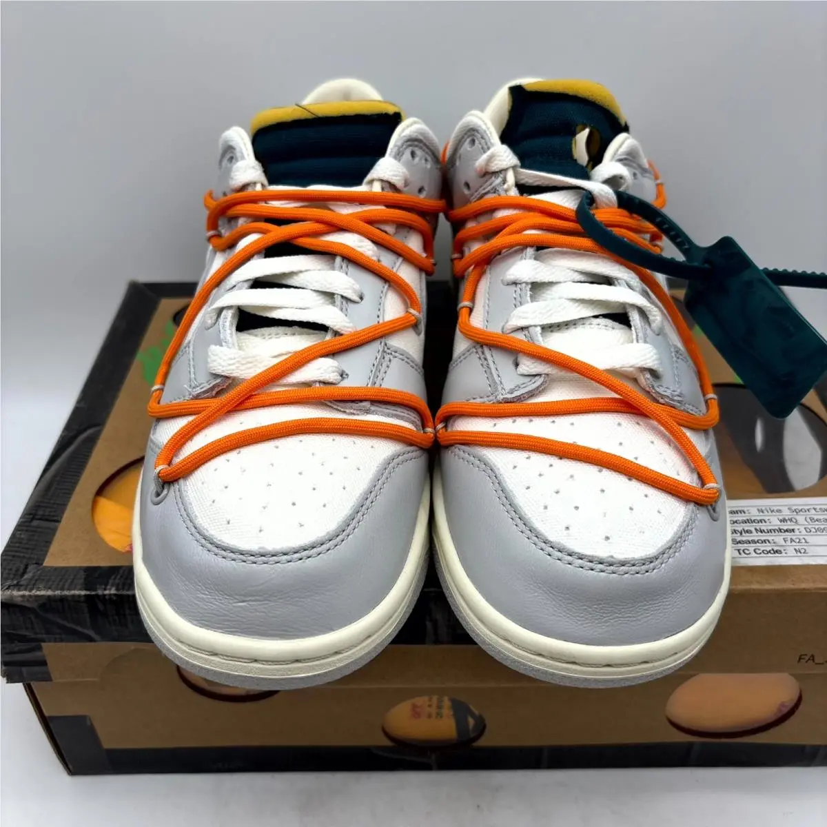 Nike shoes - Nike Dunk Low DM1602-104 - Dunk Low - DM1602-104 - Sail Neutral Gray (UPC: 195240885934) 1