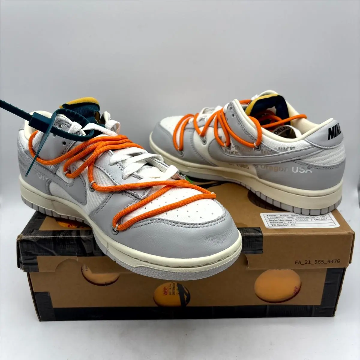 Nike shoes - Nike Dunk Low DM1602-104 - Dunk Low - DM1602-104 - Sail Neutral Gray (UPC: 195240885934) 5