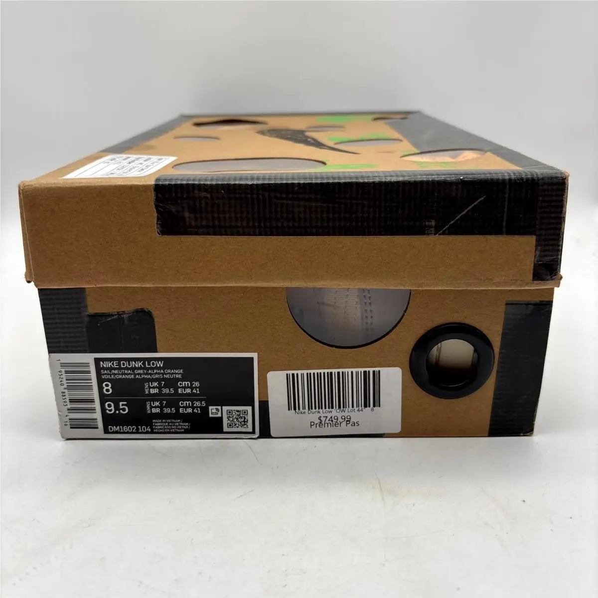 Nike shoes - Nike Dunk Low DM1602-104 - Dunk Low - DM1602-104 - Sail Neutral Gray (UPC: 195240885934) 6
