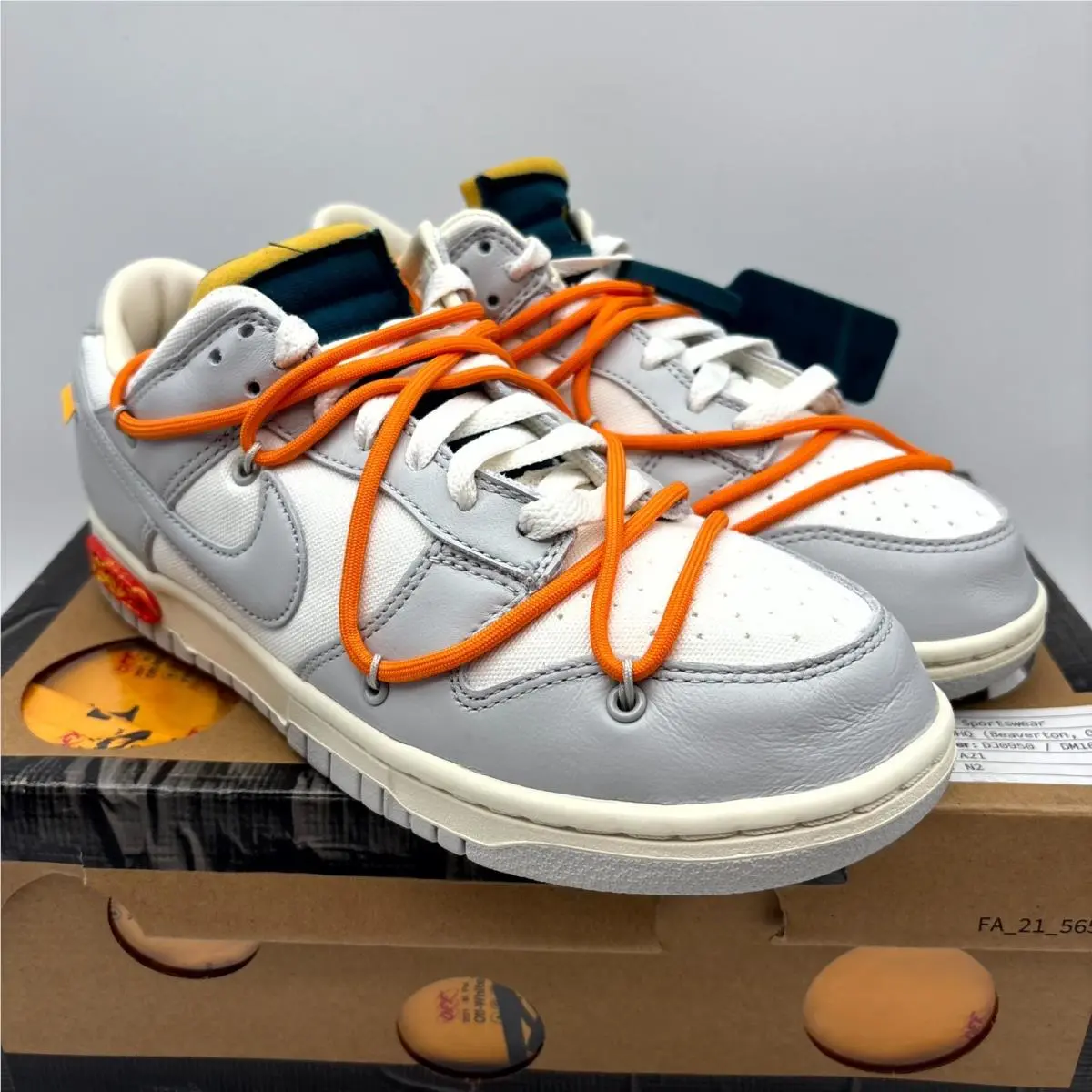 Nike shoes - Nike Dunk Low DM1602-104 - Dunk Low - DM1602-104 - Sail Neutral Gray (UPC: 195240885934) 0