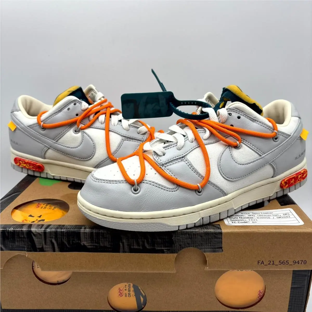 Nike shoes - Nike Dunk Low DM1602-104 - Dunk Low - DM1602-104 - Sail Neutral Gray (UPC: 195240885934) 4