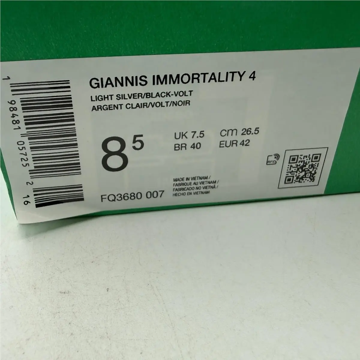 Nike shoes - Giannis Immortality 4 - Giannis Immortality - Silver 0