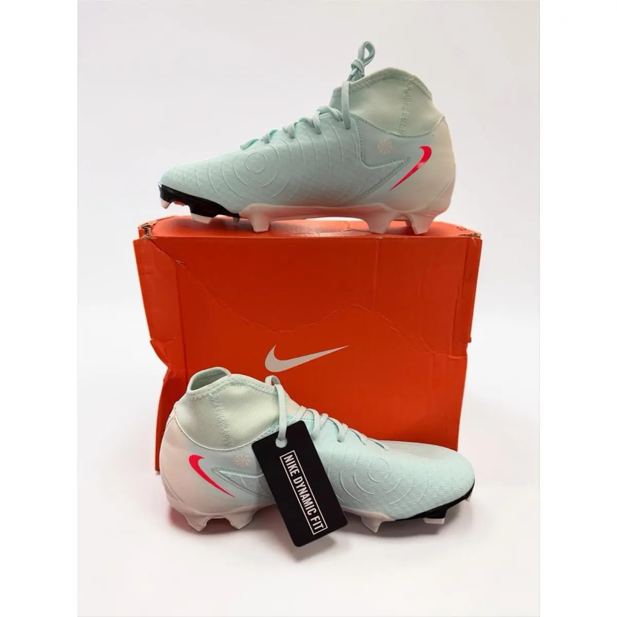 Nike sz 5.5 Men Boys Phantom Luna II Academy FD6725 300 Soccer Cleats 7 Women