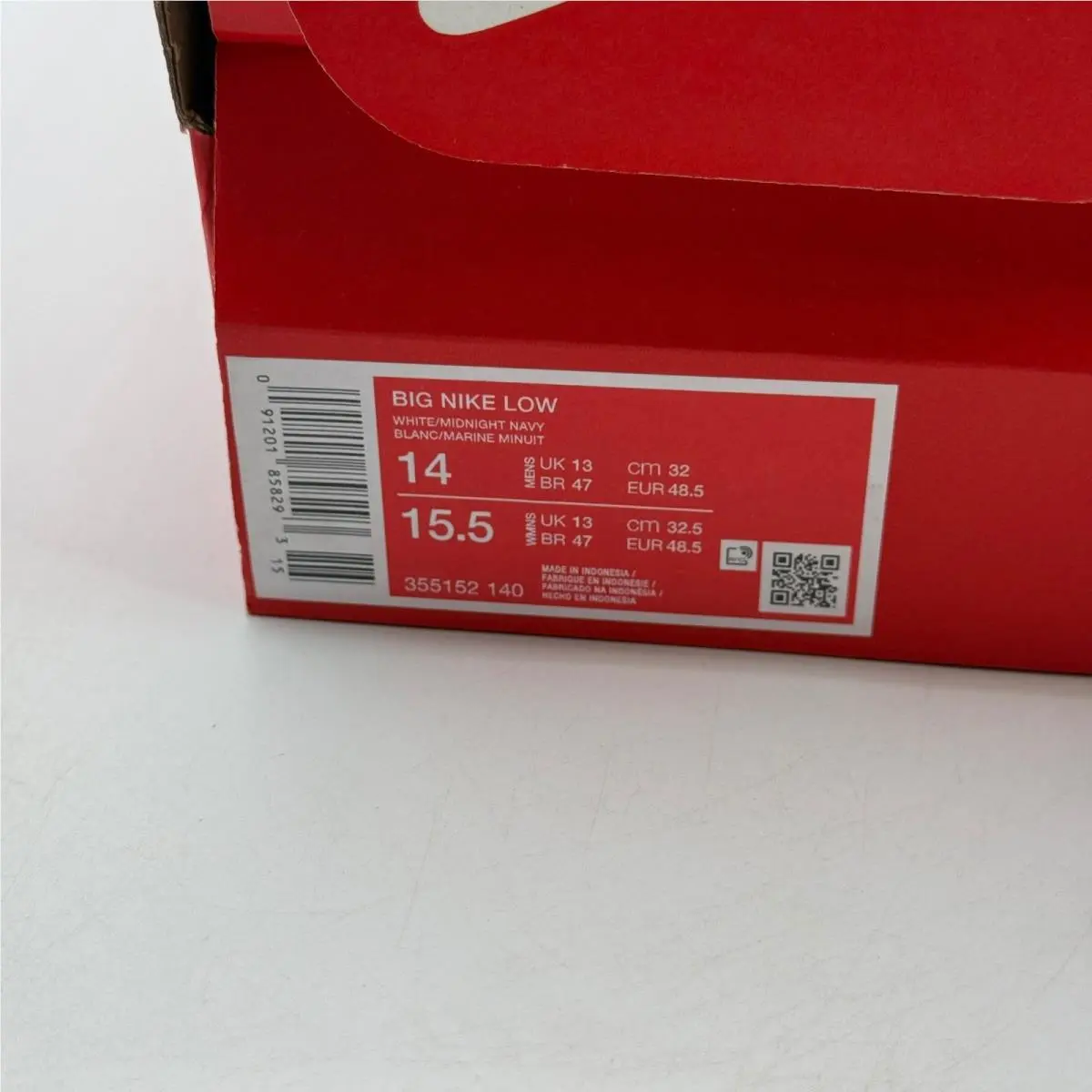 Nike shoes - Big Nike Low - Big Low - White 5