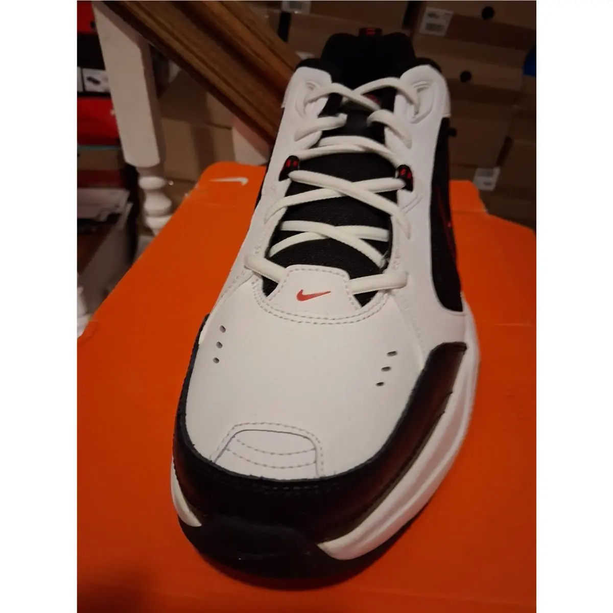 Nike shoes - Nike Air Monarch - Air Monarch - White 3
