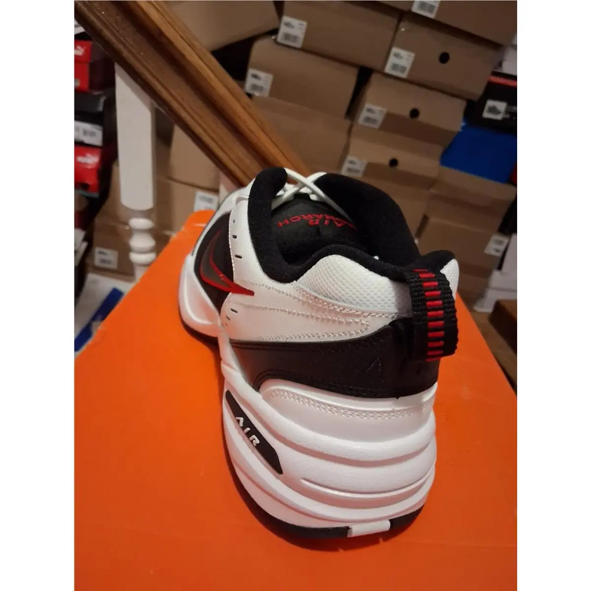 Nike shoes - Nike Air Monarch - Air Monarch - White 5