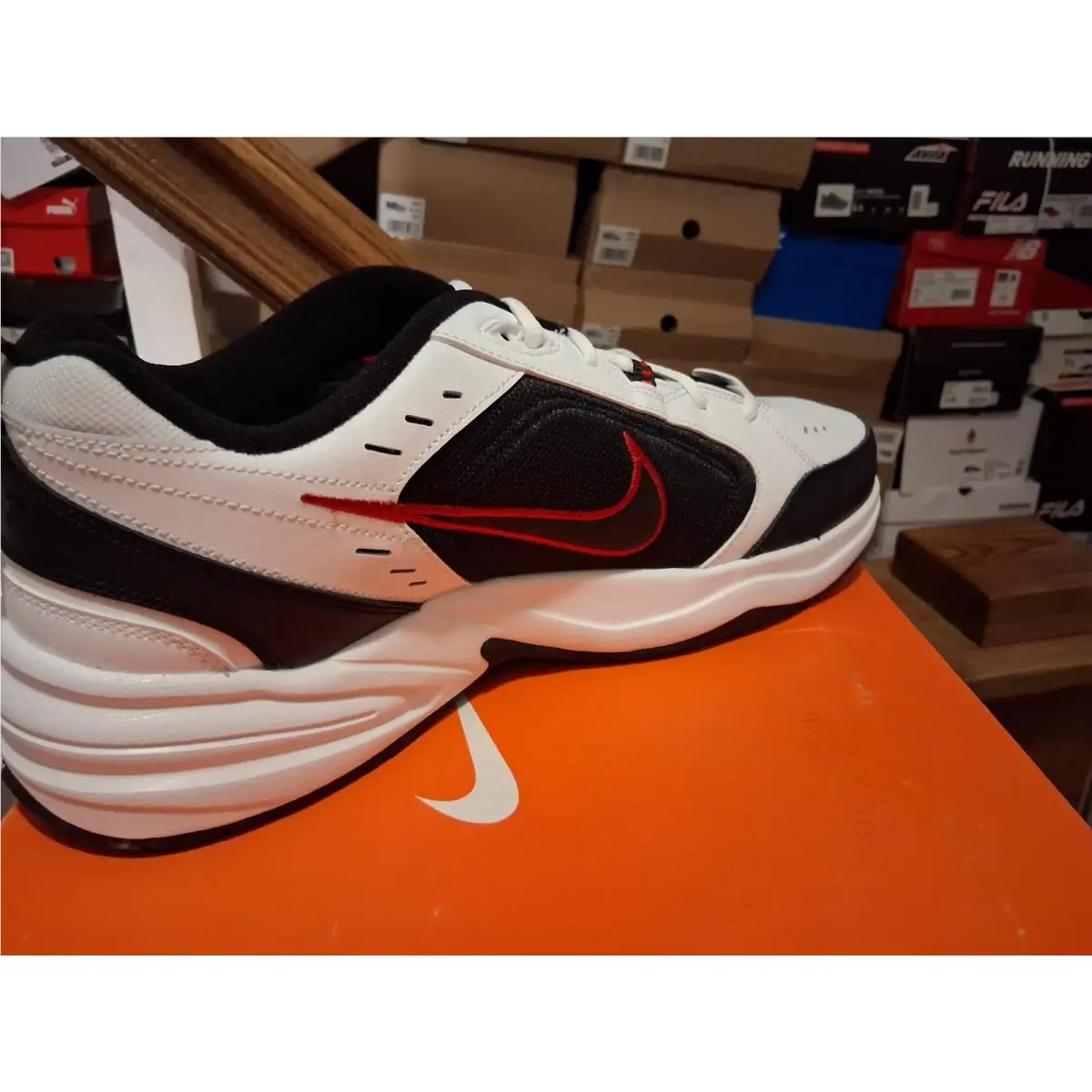 Nike shoes - Nike Air Monarch - Air Monarch - White 6