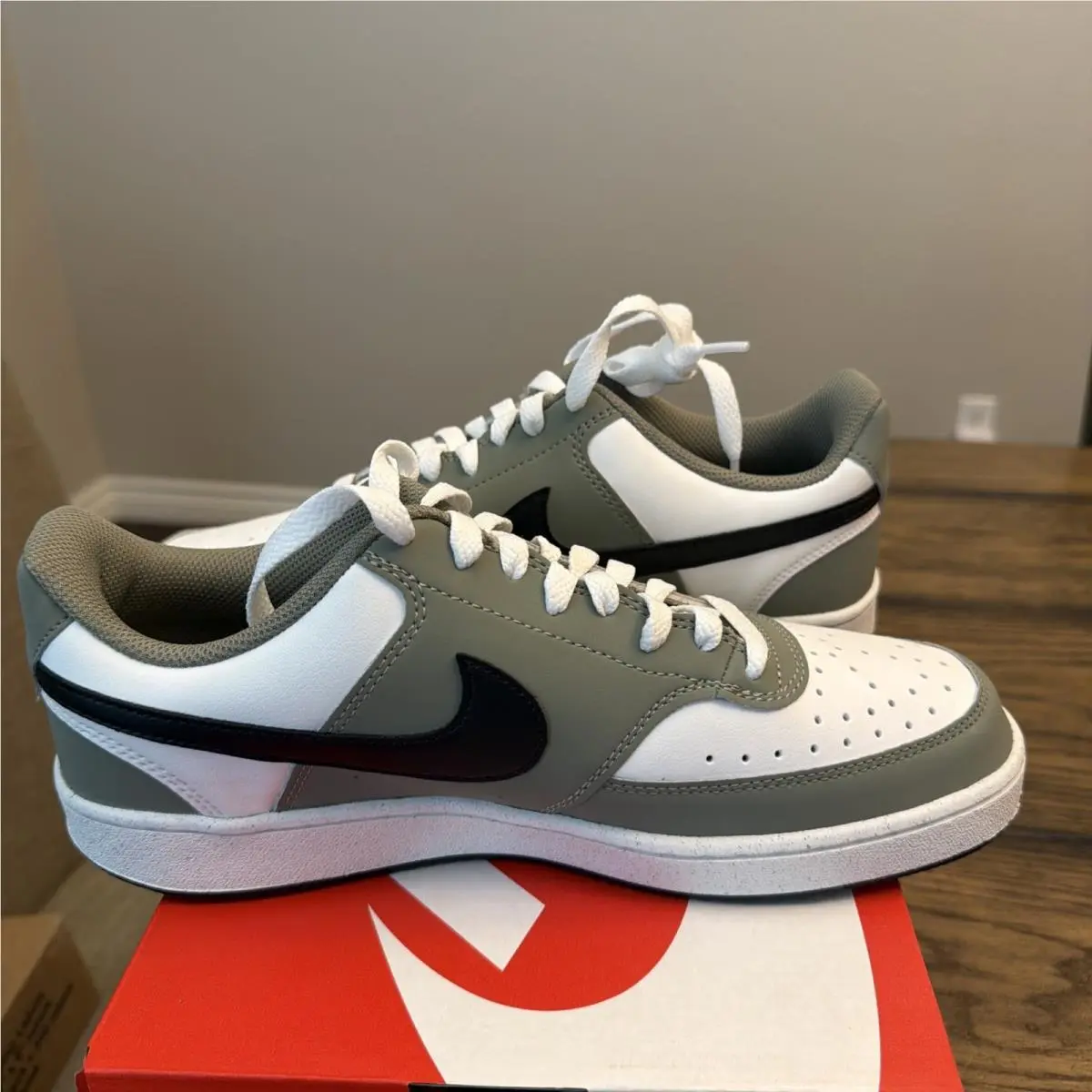 Nike shoes - Nike Court Vision - Court Vision - Green 3