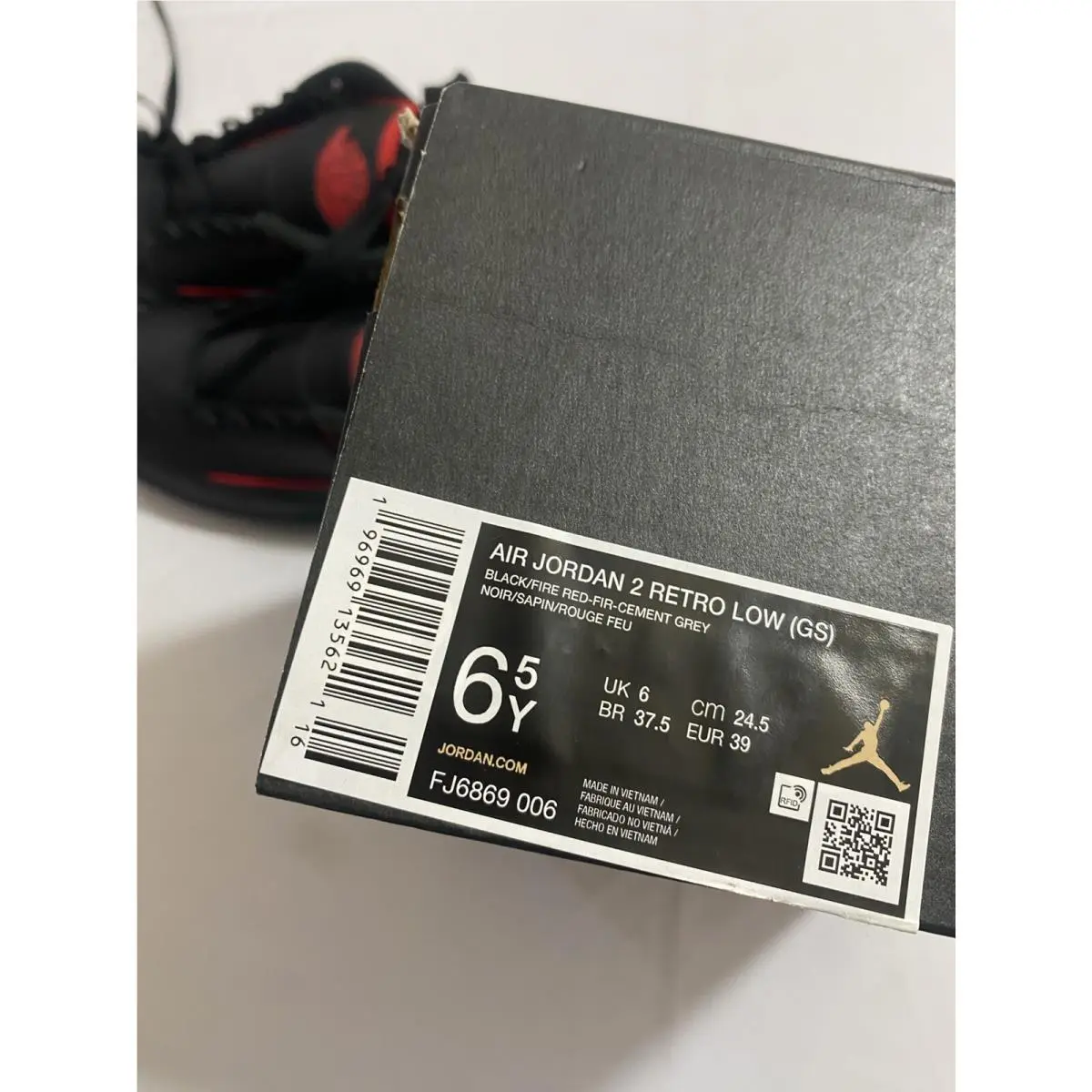 Nike shoes - Air Jordan 2 - Air - Black (UPC: 0196969135621) 8
