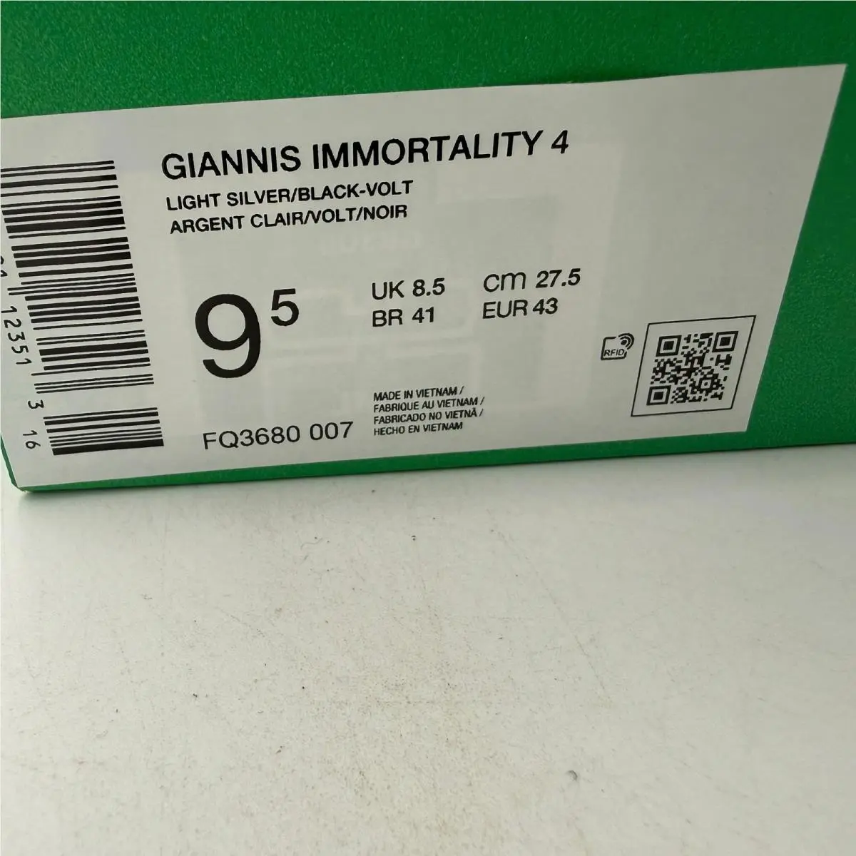 Nike shoes - Giannis Immortality 4 - Giannis Immortality - Silver 0