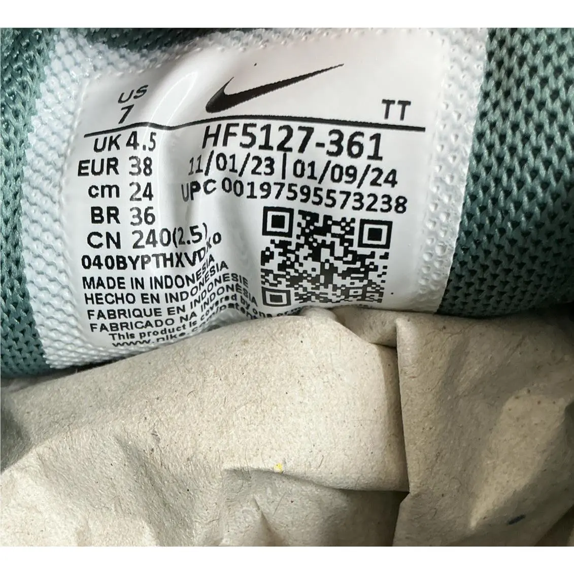 Nike shoes - Nike Air Max 270 - Air Max - HF 5127–361 - Green (UPC: 0197595573238) 5