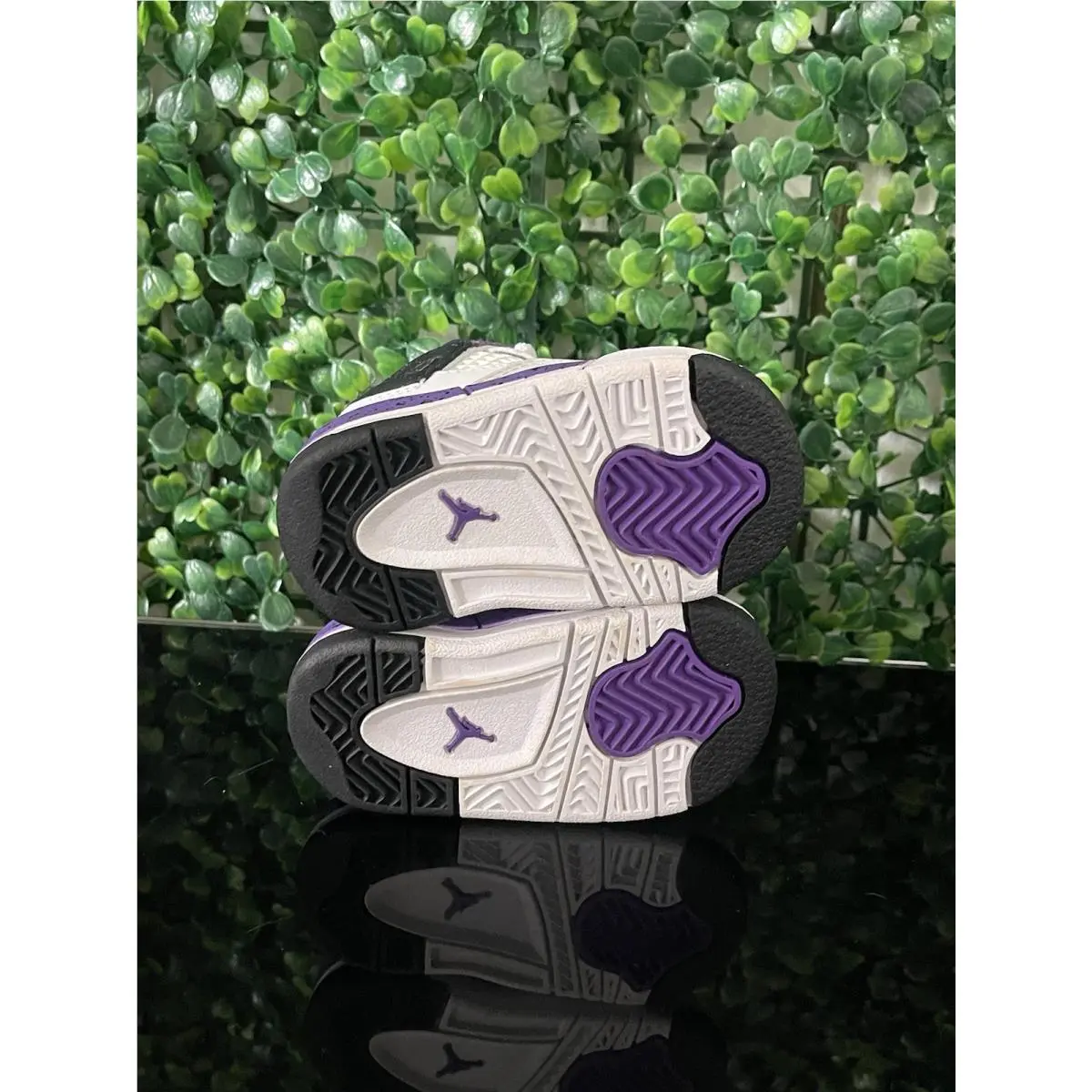 Nike shoes - Jordan 4 Retro - Retro - White/Violet/Gray (UPC: 0685068041198) 6