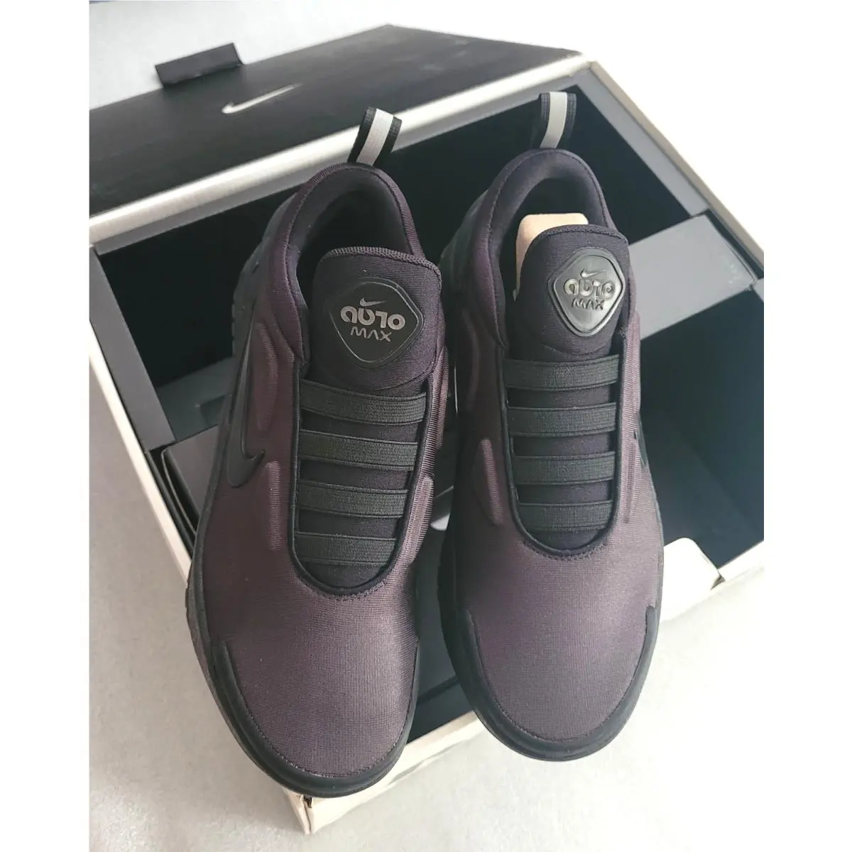 Adapt Auto Max Triple Black Complete US Charger Size US4.5 UK4 by Nike