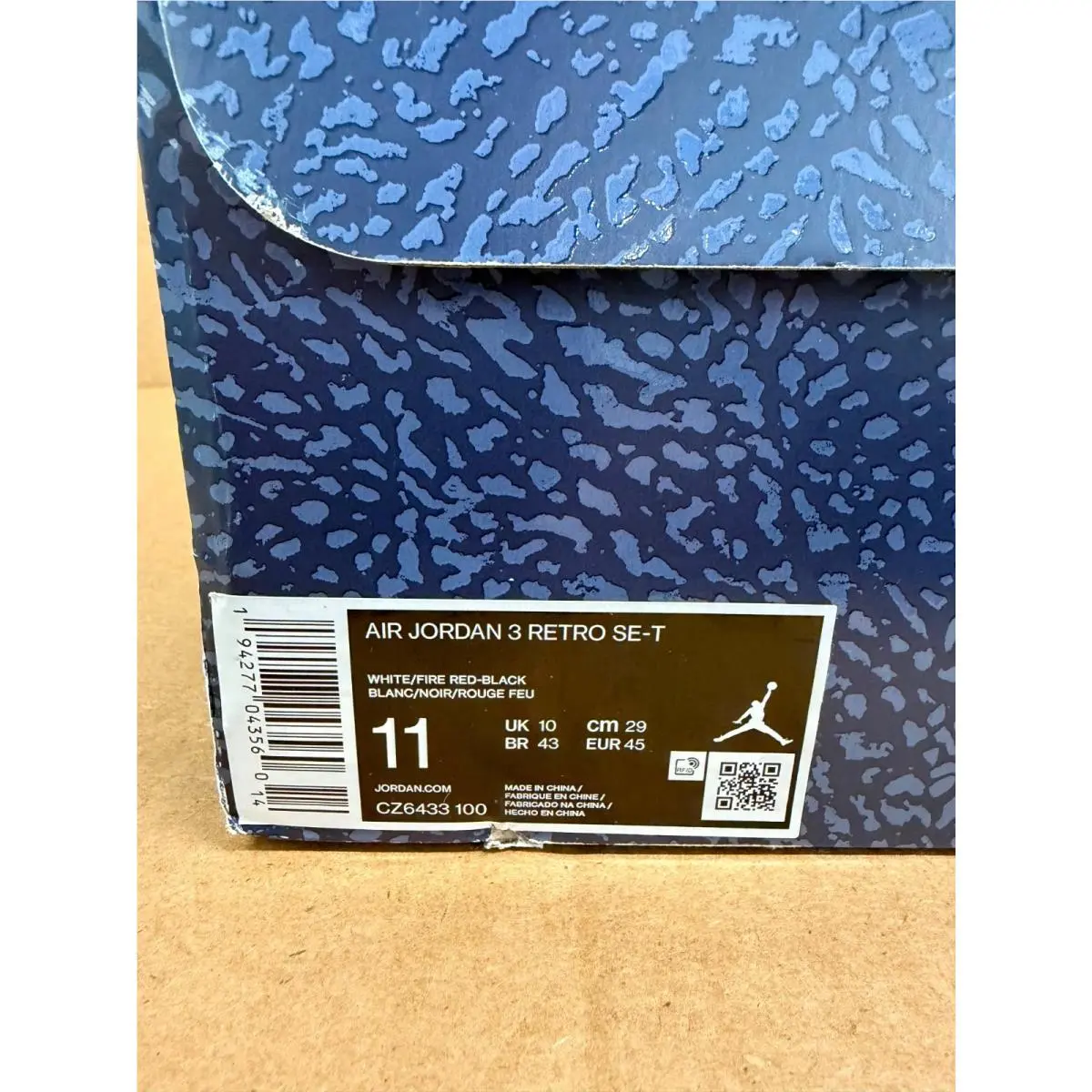 Nike shoes - Air Jordan 3 - Air - CZ6433-100 - Multicolor (UPC: 0194277043560) 7