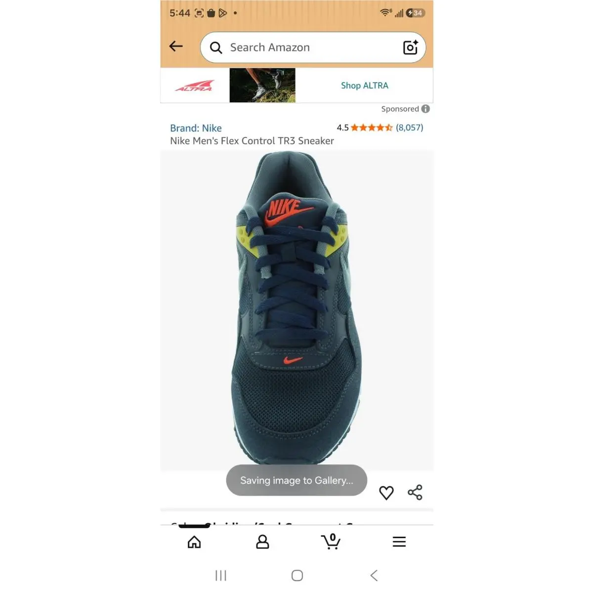 Nike shoes - Nike Flex Control - Flex Control - blue green orange 0