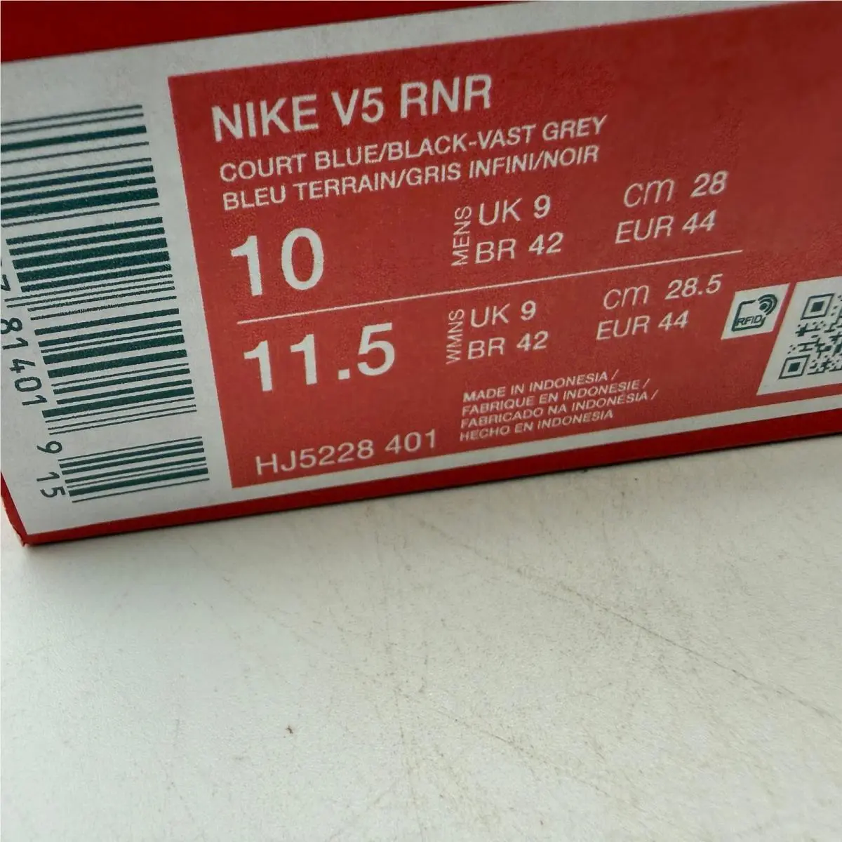 Nike shoes - Nike V5 RNR - RNR - Blue 0